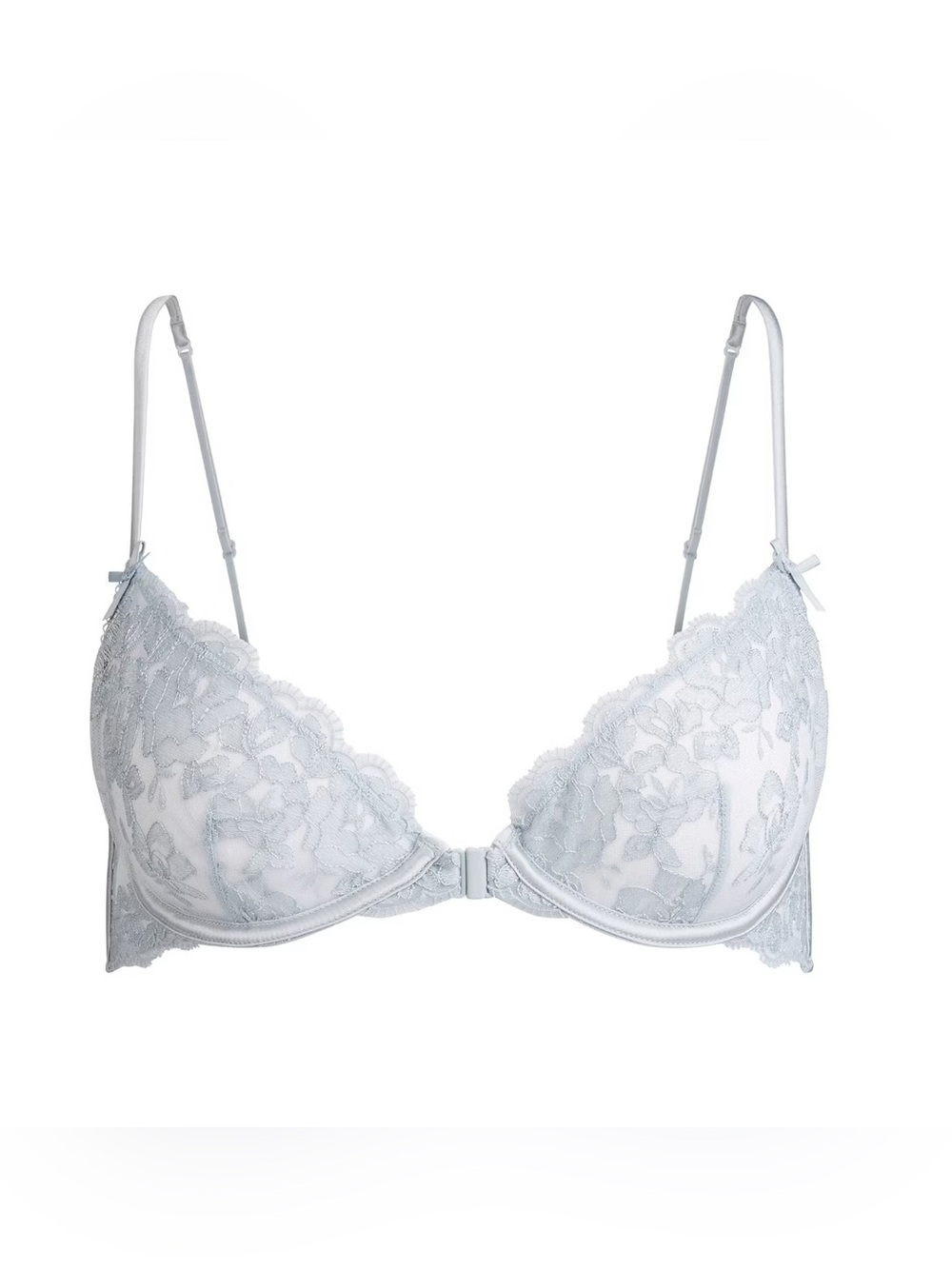 Skims Front Close Embroidered Bra